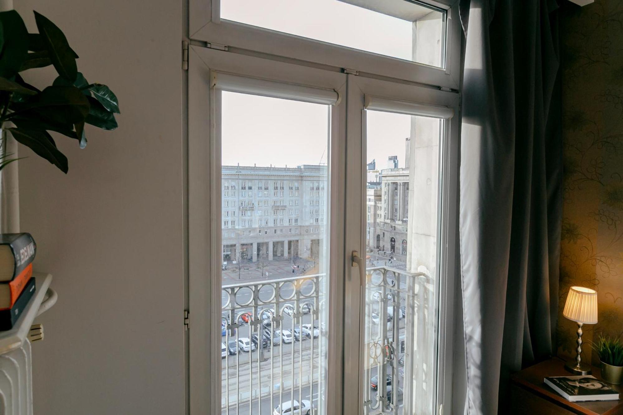 ורשה Plac Konstytucji 6 Orange - Apartament Dla 4 Osob - Bezplatny Parking - Free Parking - Piekny Widok Na Panorame Warszawy מראה חיצוני תמונה