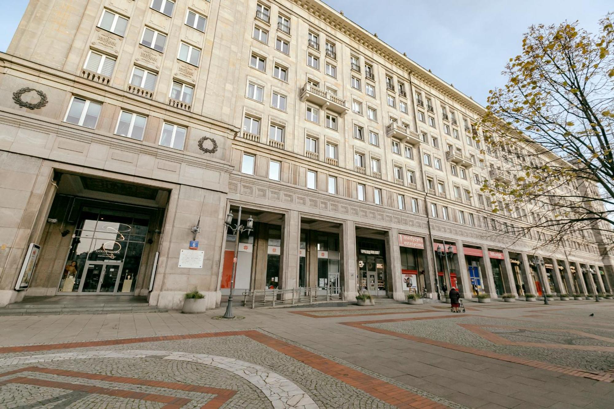 ורשה Plac Konstytucji 6 Orange - Apartament Dla 4 Osob - Bezplatny Parking - Free Parking - Piekny Widok Na Panorame Warszawy מראה חיצוני תמונה